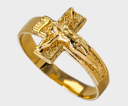 Fe Sacra de Oro Macizo